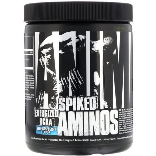 Universal Nutrition, Animal Spiked Aminos, Blue Raspberry, 7.4 oz (210 g) Review