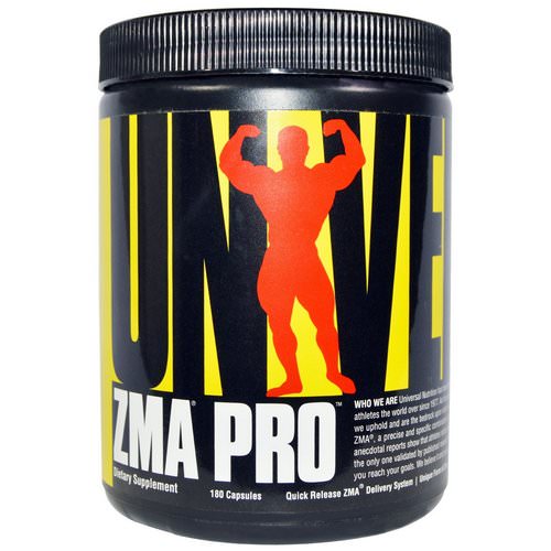 Universal Nutrition, ZMA Pro, 180 Capsules Review