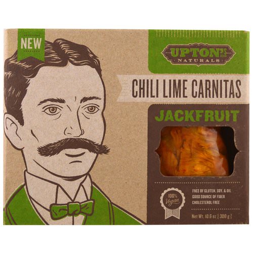 Upton's Naturals, Jackfruit, Chili Lime Carnitas, 10.6 oz (300 g) Review