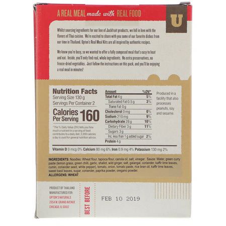 Iherb: Upton's Naturals, Real Meal Kit, Thai Spaghetti, 9.17 oz (260 g)