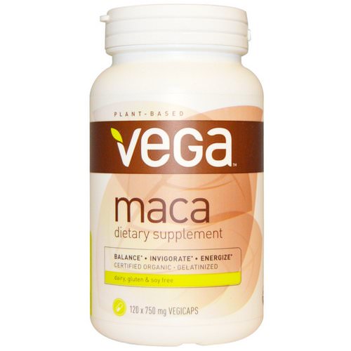 Vega, Maca, 750 mg, 120 Veggie Caps Review