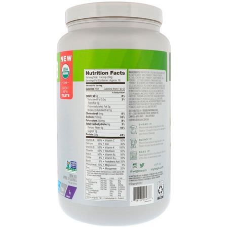 Växtbaserat, Växtbaserat Protein, Idrottsnäring: Vega, One, All-In-One Shake, Coconut Almond, 1.5 lbs (687 g)