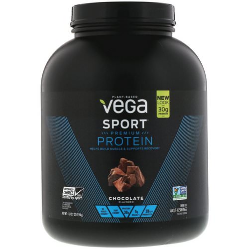 Vega, Sport Premium Protein, Chocolate, 4 lb (5.9 oz) Review