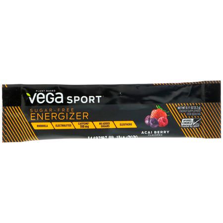 Vega Stimulant - Stimulant, Kosttillskott Före Träning, Sportnäring