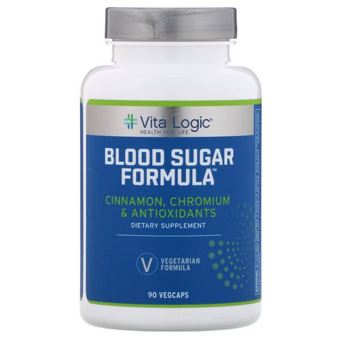 Vita Logic, Blood Sugar Formula, 90 Vegcaps Review