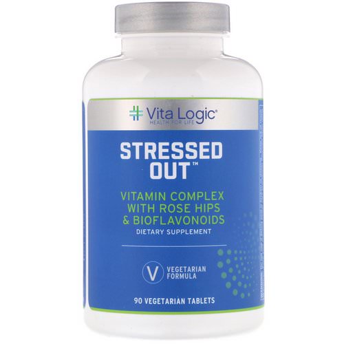 Vita Logic, Stressed Out, 90 Vegetarian Tablets Review