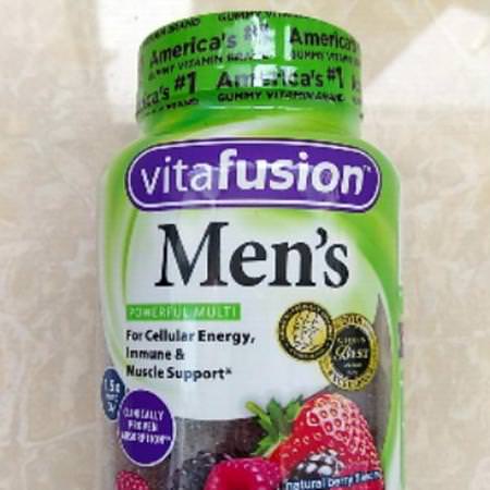 VitaFusion Men's Multivitamins - Mäns Multivitaminer, Mäns Hälsa, Kosttillskott