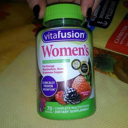 VitaFusion Women's Multivitamins - Kvinnors Multivitaminer, Kvinnors Hälsa, Kosttillskott