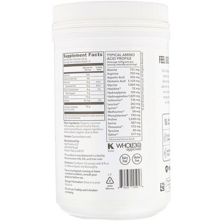 Kollagentillskott, Fog, Ben, Kosttillskott: Vital Proteins, Collagen Creamer, Mocha, 11.2 oz (317 g)