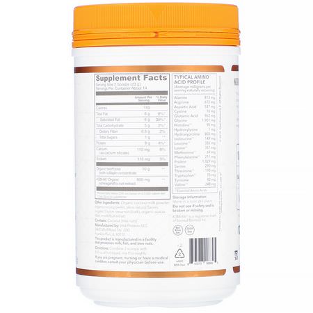 Kollagentillskott, Fog, Ben, Kosttillskott: Vital Proteins, Collagen Latte, Cocoa Caramel, 11.5 oz (327 g)