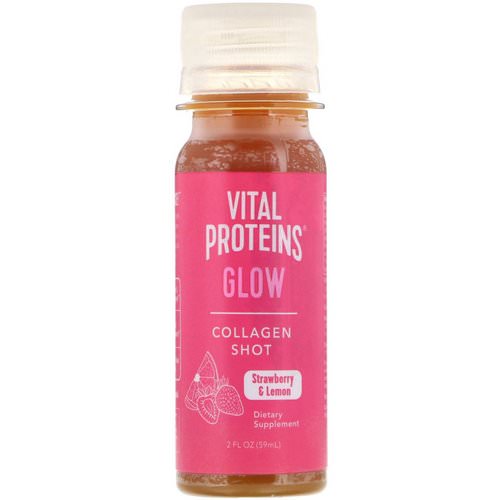 Vital Proteins, Collagen Shot, Glow, Strawberry & Lemon, 2 fl oz (59 ml) Review