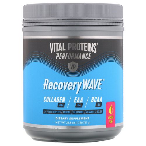 Vital Proteins, Performance, RecoveryWave, Guava Lime, 26.8 oz (761 g) Review