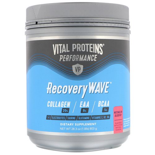 Vital Proteins, Performance, RecoveryWave, Watermelon Blueberry, 28.3 oz (803 g) Review