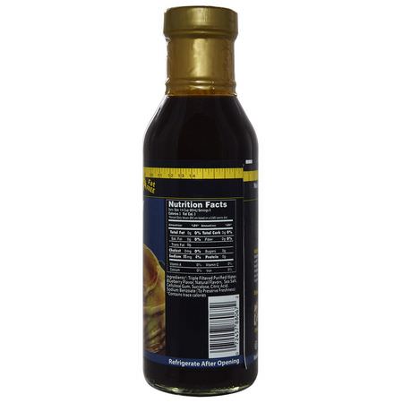 Sötningsmedel, Honung: Walden Farms, Blueberry Syrup, 12 fl oz (355 ml)