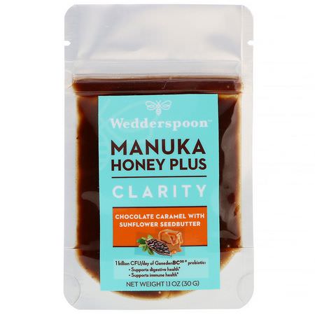 Wedderspoon Manuka Honey Butters Spreads - Konserverar, Sprider, Knappar, Manuka Honung