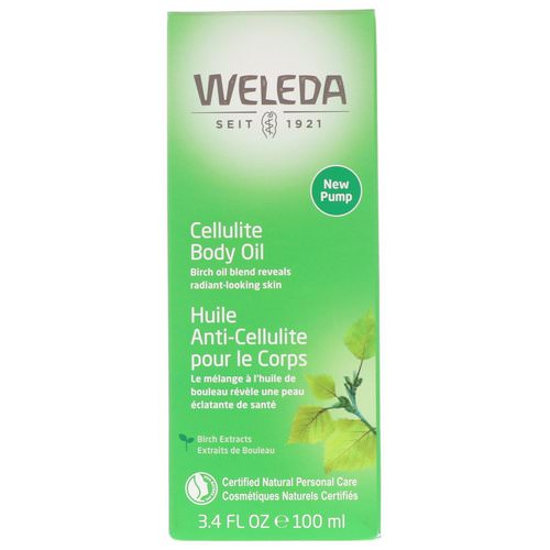 Weleda, Cellulite Body Oil, Almond Extracts, Sensitive Skin, 3.4 fl oz (100 ml) Review