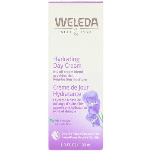 Weleda, Hydrating Day Cream, Iris Extract, Normal to Dry Skin, 1.0 fl oz (30 ml) Review