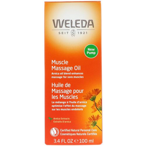 Weleda, Muscle Massage Oil, Arnica Extracts, 3.4 fl oz (100 ml) Review