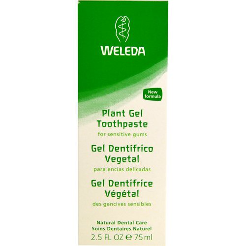 Weleda, Plant Gel Toothpaste, 2.5 fl oz (75 ml) Review
