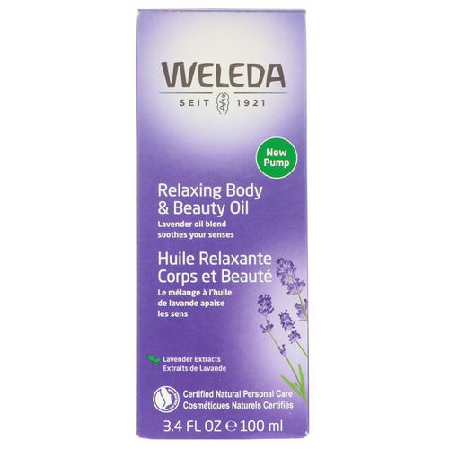 Weleda, Relaxing Body & Beauty Oil, Lavender Extracts, 3.4 fl oz (100 ml) Review