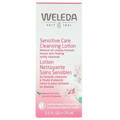 Weleda, Sensitive Care Cleansing Lotion, Almond Extracts, 2.5 fl oz (75 ml) Review