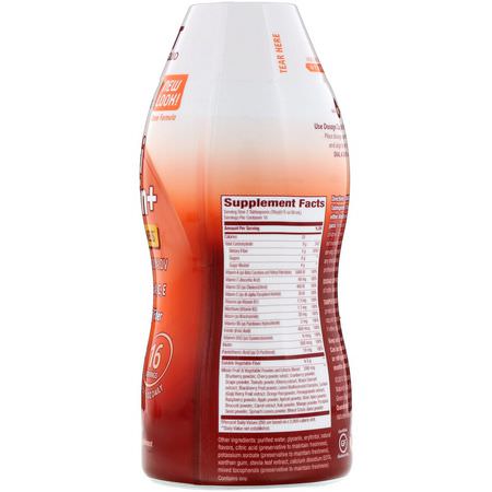 Multivitaminer, Kosttillskott: Wellesse Premium Liquid Supplements, Multi Vitamin+, Sugar Free, Citrus Flavored, 16 fl oz (480 ml)