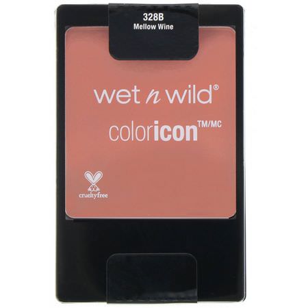 Blush, Face, Makeup: Wet n Wild, Color Icon Blush, Mellow Wine, 0.2 oz (5.85 g)