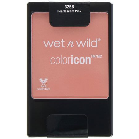 Blush, Face, Makeup: Wet n Wild, Color Icon Blush, Pearlescent Pink, 0.2 oz (5.85 g)