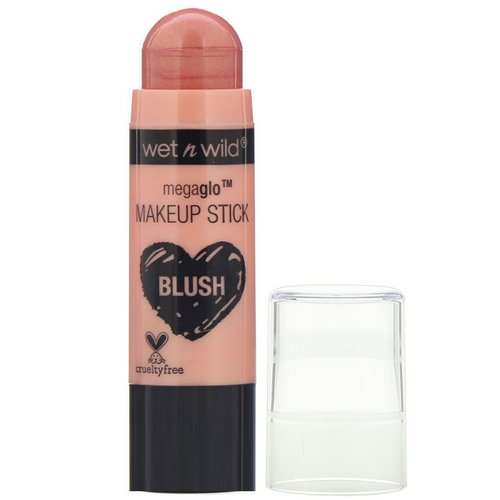 Wet n Wild, MegaGlo Makeup Stick, Blush, Peach Bums, 0.21 oz (6 g) Review