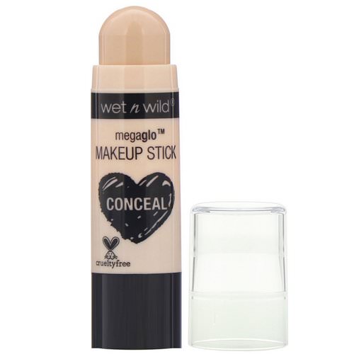 Wet n Wild, MegaGlo Makeup Stick, Conceal, Follow Your Bisque, 0.21 oz (6 g) Review
