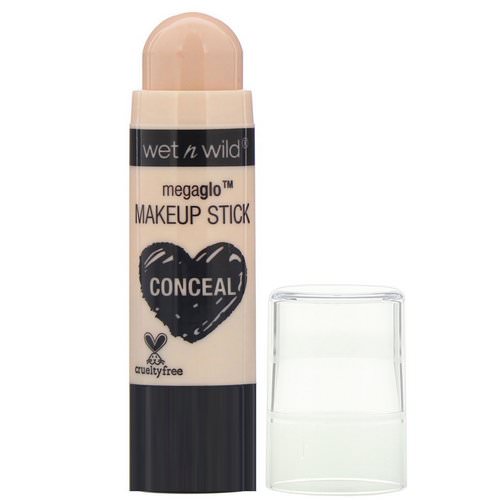 Wet n Wild, MegaGlo Makeup Stick, Conceal, Nude For Thought, 0.21 oz (6 g) Review