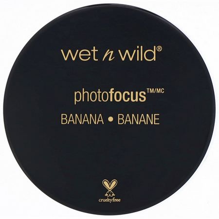 Ställa In Spray, Pulver, Ansikte, Smink: Wet n Wild, PhotoFocus Loose Setting Powder, Banana, 0.70 oz (20 g)