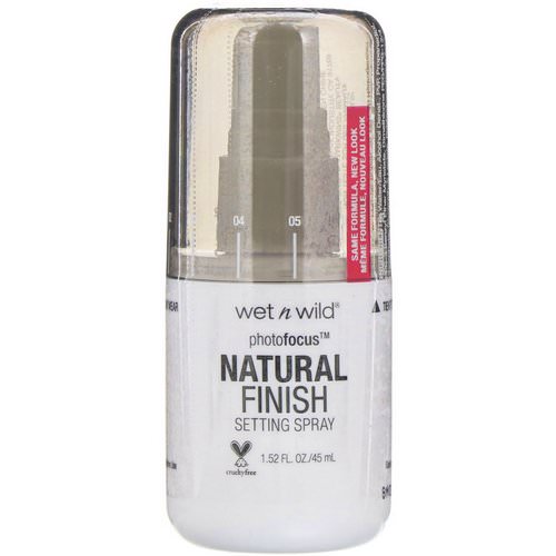 Wet n Wild, PhotoFocus Natural Finish Setting Spray, Seal the Deal, 1.52 fl oz (45 ml) Review