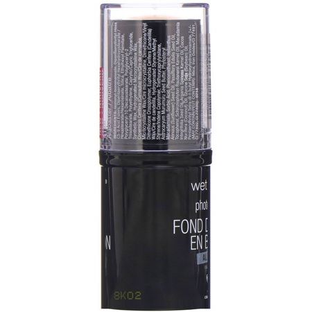 Foundation, Face, Makeup: Wet n Wild, PhotoFocus Stick Foundation, Alabaster, 0.42 oz (12 g)