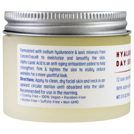 White Egret Personal Care Anti-Aging Firming Hyaluronic Acid Serum Cream - Grädde, Hyaluronsyra-Serum, Uppstramning, Anti-Aging