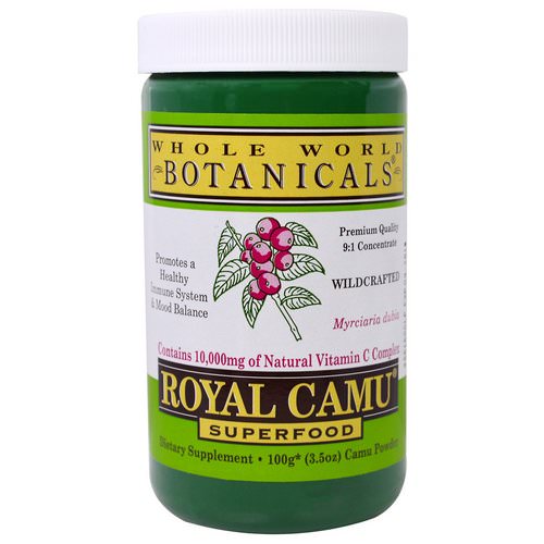 Whole World Botanicals, Royal Camu Powder, 3.5 oz (100 g) Review