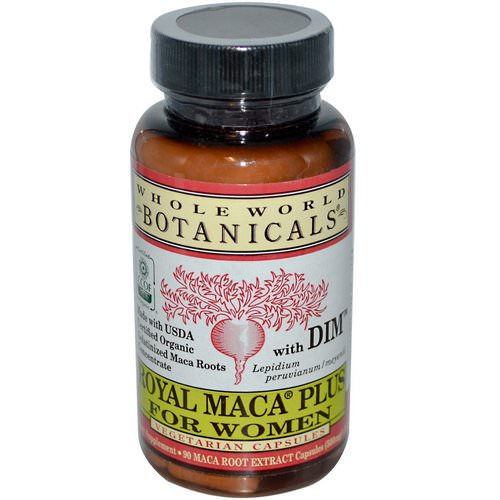 Whole World Botanicals, Royal Maca Plus For Women, 500 mg, 90 Vegetarian Capsules Review