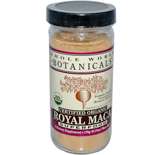 Whole World Botanicals, Royal Maca, Superfood, 6.17 oz (175 g) Review