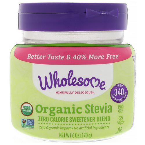 Wholesome, Organic Stevia, 6 oz (170 g) Review