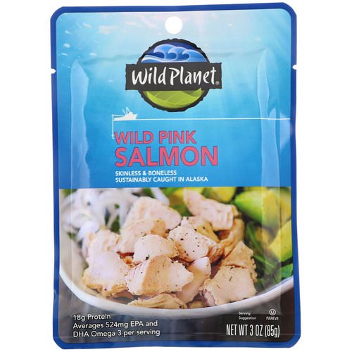 Wild Planet, Wild Pink Salmon Skinless & Boneless, 3 oz (85 g) Review