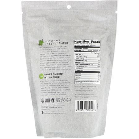 Kokosmjöl, Blandningar, Mjöl, Bakning: Wildly Organic, Gluten-Free Coconut Flour, 16 oz (454 g)