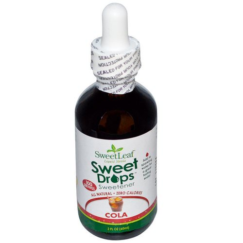 Wisdom Natural, SweetLeaf Liquid Stevia, Sweet Drops Sweetener, Cola, 2 fl oz (60 ml) Review