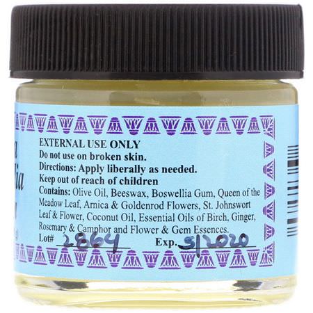 Salvor, Tematik, Första Hjälpen, Homeopati: WiseWays Herbals, Arnica Boswellia Cream, 1 oz (28 g)