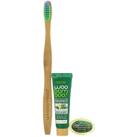 Woobamboo Toothbrushes Fluoride Free - Fluorfri, Tandkräm, Tandborstar, Munvård