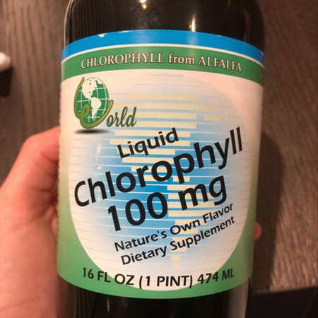 World Organic Chlorophyll - Klorofyll, Superfoods, Green, Supplements