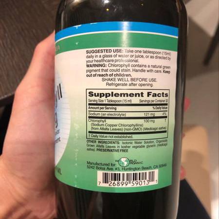 World Organic Klorofyll, Superfoods, Green, Supplements
