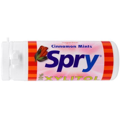 Xlear, Spry, Cinnamon Mints, 45 Count, 25 g Review