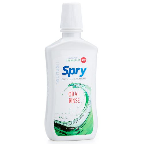 Xlear, Spry, Oral Rinse, Spearmint, 16 fl oz (473 ml) Review