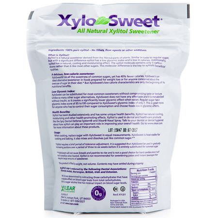 Xylitol, Sötningsmedel, Honung: Xlear, XyloSweet, All Natural Xylitol Sweetener, 1 lb (454 g)