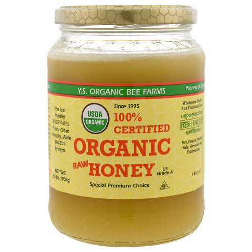 Y.S. Eco Bee Farms, 100% Certified Organic Raw Honey, 2.0 lbs (907 g) Review